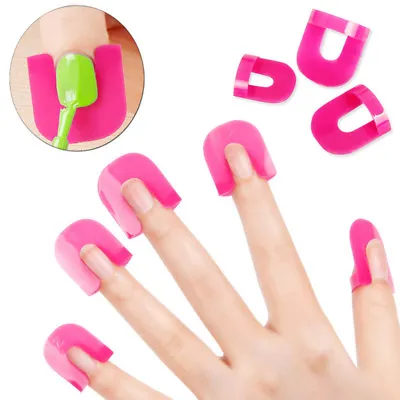 26PCS/Set Manicure Finger Nail Polish Shield Protector Tool Nail Art  • $5.54