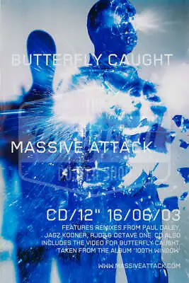 Massive Attack Poster - Butterfly Caught - Original • £34.99