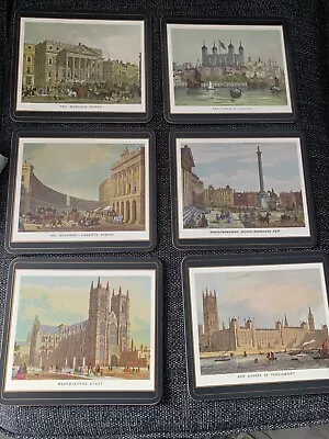 Vintage Pimpernel  6 Place Mats  Scenes Of London  Boxed • £15