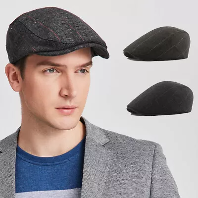 £3.99 • Buy Peaky Newsboy Golf Driving Hat Caps Boys Mens Flat Cap Beret Cabbie Hat Country