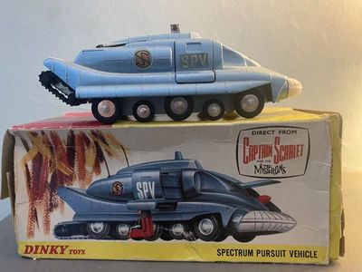 £90 • Buy Dinky 104 Captain Scarlet Spectrum Pursuit Vehicle SPV In Original Box Anderson