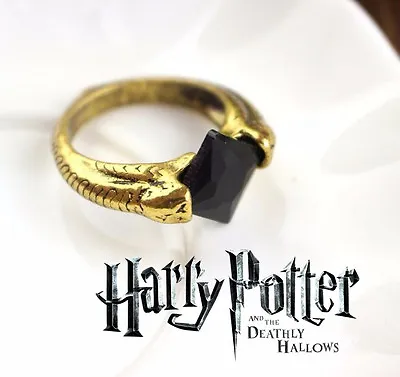 Harry Potter Horcrux Ring Resurrection Stone Wizarding World Deathly Hallows • $15