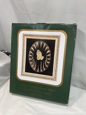 Vintage 3D Infinity Mirror Praying Hands Light Up Chu-Daco Framed W/Box 🙏 • $59.50