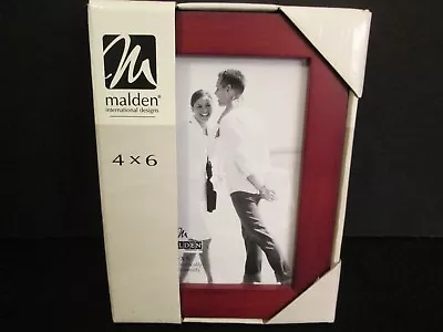 Walnut Photo Frame By Malden 4  X 6  Photo NIB • $6.99