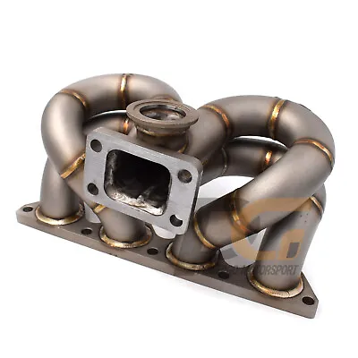 Turbo Manifold SCHEDULE40 T3 44mm WG FITS Honda Civic Acura Integra B16 B18 • $303.99