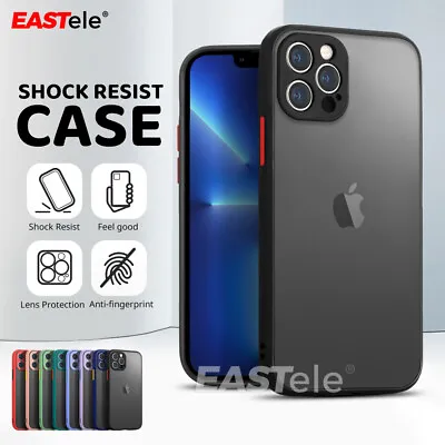 $8.50 • Buy Shockproof Armor Matte Case Cover For Apple IPhone14 Pro 13/Max/XR/11/12/Mini/Xs