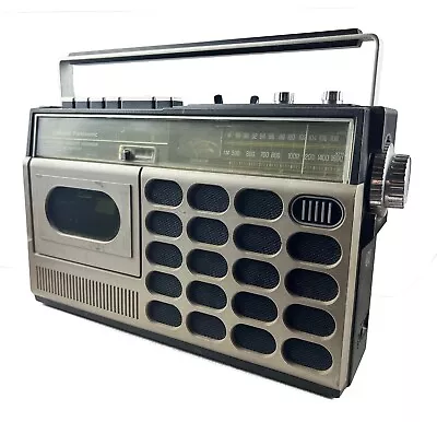 Radio Cassette Player National Panasonic RQ-544AS Approx Vintage 1972 Boombox • $240