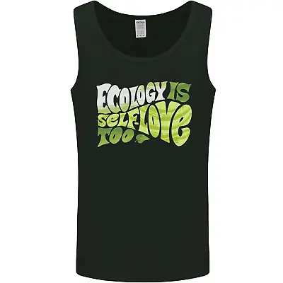 Ecology Is Self-Love Climate Change Mens Vest Tank Top • £10.99