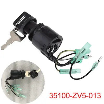 Ignition Key Switch For Honda BF115 BF135 BF150 200 BF225 Outboard 35100-ZV5-013 • $44.45