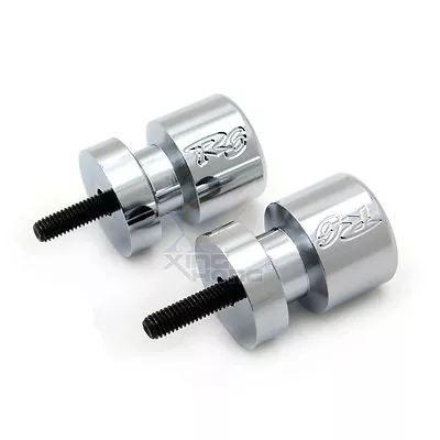 Chromed Swingarm Spools For 98-13 Yamaha R1 YZF-R1 YZF R6/05-07 YZF600R • $14.17