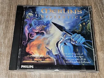 Vintage Merlin's Apprentice Philips CD-ROM Computer Game PC MAC 1995 Software  • $15.49