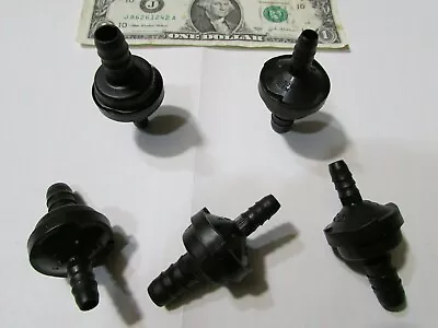 $7.99 • Buy Made In Germany: Lot Of 5 Automotive PA66 Nylon Check Valves Vacuum Line One Way