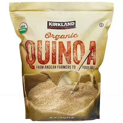 Kirkland Signature Organic Gluten Free Versatile Grain Quinoa Kosher Pack 2.04kg • £16.49