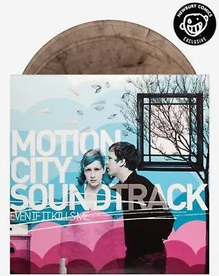 Motion City Soundtrack-Even If It Kills Me 2LP Clear W/Black Smoke Vinyl X/500  • $50