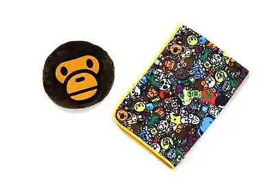 BAPE A Bathing Ape MILO ALL SAFARI BLANKETS IN BABY MILO CUSHION 2H80382609 A • $159.97