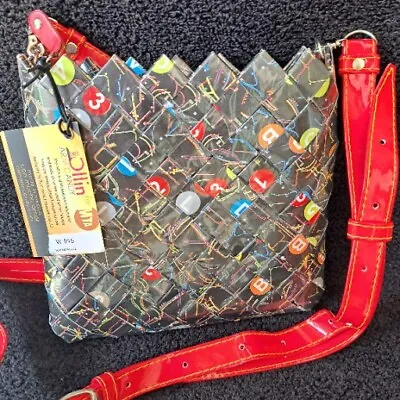 Vintage Nahui Ollin Purse Crossbody Bag Retro Metro MTA Arm Candy Handcrafted • $22