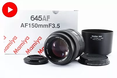**MINT In Box** Mamiya 645 AF 150mm F/3.5 Lens For 645 AF AFD W/ Hood From Japan • $289.99
