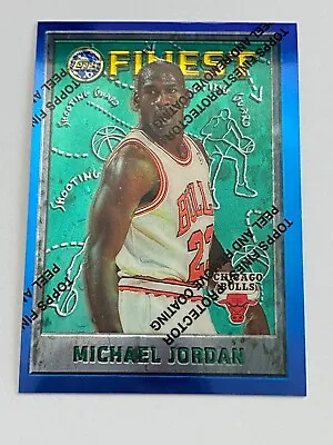 🏀 1995-96 Topps Finest Basketball Base Card #229 Michael JORDAN 🏀 • $49.99