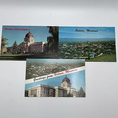 Helena Montana Postcards Unused Unposted Lot Of 3 Vintage Buildings Capital • $6.30