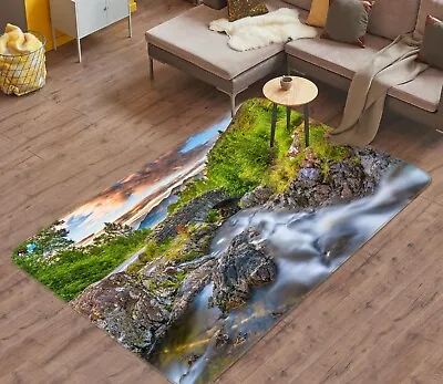 3D Clear Cool Water ZHUA2763 Game Non Slip Rug Mat Photo Carpet Vera 2023 • $57.78