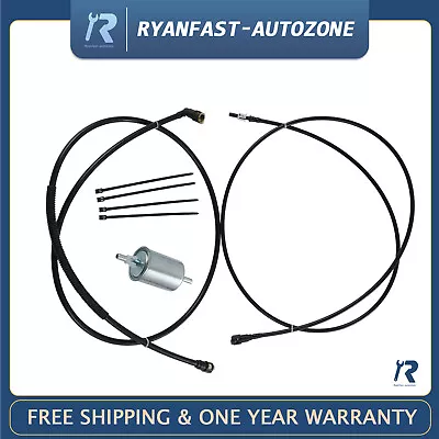 Fuel Line Replacement Kit For 1997-2005 Chevrolet S10 Gmc Sonoma Nylon FL-GM16D • $75.97