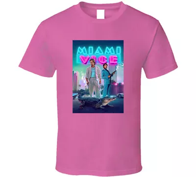 Miami Vice Tv Show Tee Retro 80s Television Series T Shirt • $21.50
