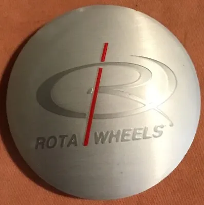 ROTA Wheels SILVER Center Cap Custom HUBCAP Cover Aftermarket R 2  Rear Diam (1) • $26.99