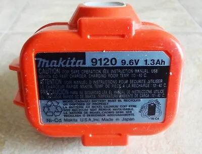Makita 9120 9.6V NiCd 1.3Ah Battery OEM (Untested) • $8