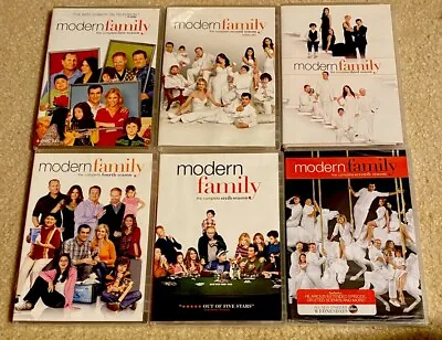 Lot Of 6 MODERN FAMILY Complete Seasons 1 2 3 4 6 7 (7 Is NEW) DVD Box Sets • $27