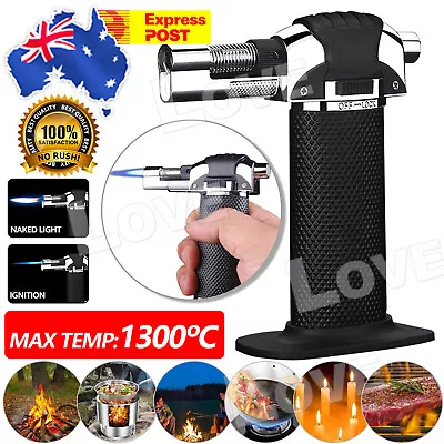 Outdoor Windproof Refillable Butane Gas Baking Flame Welding Torch Jet Lighter • $12.95