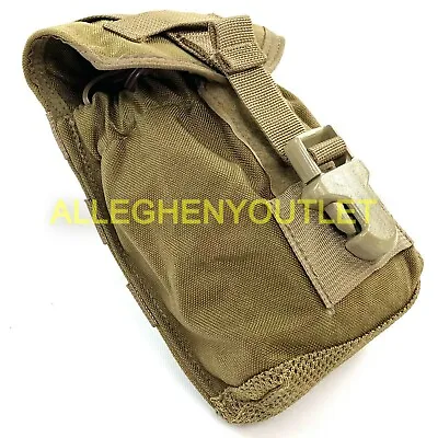 EXC USMC 1 QUART Coyote CANTEEN COVER POUCH CARRIER Molle NEW STYLE • $14.90