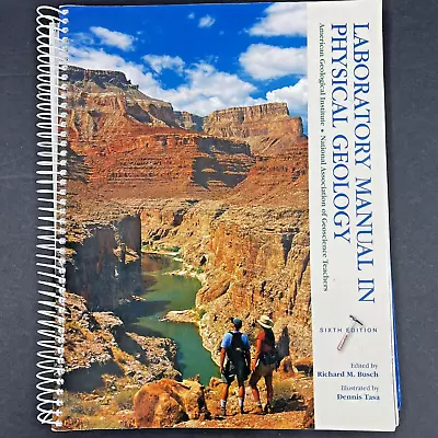 Laboratory Manual In Physical Geology By Dennis Tasa 6th Edition 2003 Paperback • $10