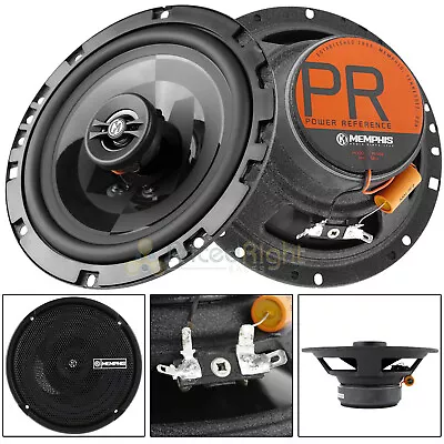 Memphis Audio 6.5  Oversized Coaxial Speaker 100W Max Power Reference PRX60 • $109.95