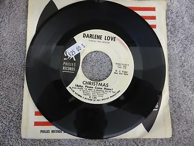 Darlene Love Christmas Baby Please Come Home Philles  Promo Very Good Plus Rare • £72.50