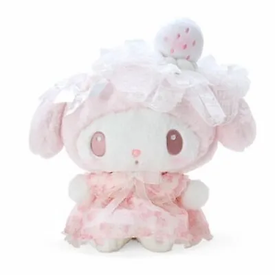 Sanrio My Melody Birthday Doll Plush Doll White Strawberry Tea Time • $134.99