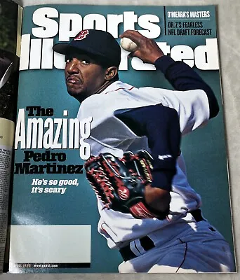Sports Illustrated Vol 88 No 16 April 1998 Amazing Pedro Martinez Dr. Z Magazine • $13.80