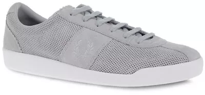 Fred Perry Suede Men's Trainer Shoes Grey UK Size 7 / 12 • £34.95