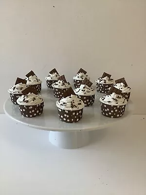 Fake Cakes Artificial Cupcakes Display Shop Prop Tearoom Kitchen • £8.99