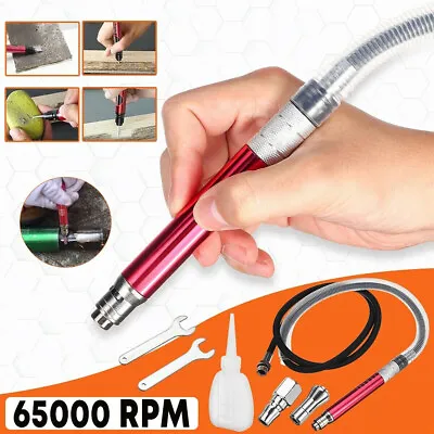 1/4 Air Micro Die Grinder Kit Mini Pencil Polishing Grinding Rotary Cutting Tool • $18.70