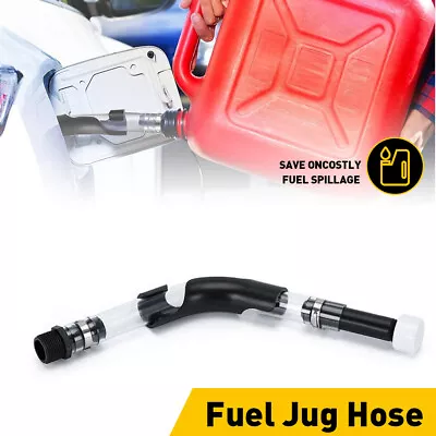 Deluxe Fuel Jug Hose Filler Racing Utility Gas Can Deluxe Kit VP Type Spout • $11.39
