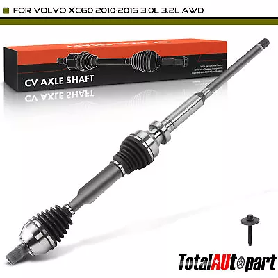 New CV Axle Assembly For Volvo XC60 2010-2016 L6 3.0L L6 3.2L AWD Front Right • $112.99