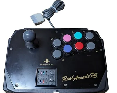 PlayStation Hori Fight Real Arcade Stick Ps Slph-00018 Tested Japan Import • $45