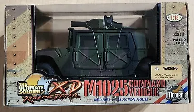 Ultimate Solider US M1025 Command Vehicle 1/18 Scale Sealed! Green 2003 • $127.95