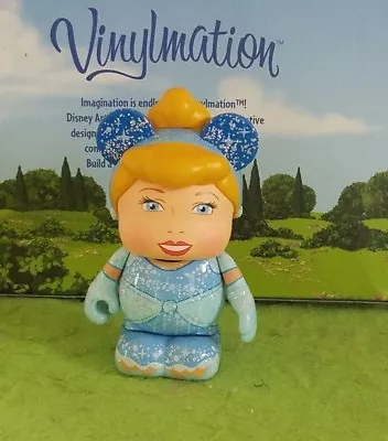 DISNEY Vinylmation 3  Park Set 1 Cinderella Blue Gown Sparkle Dress • $8.99