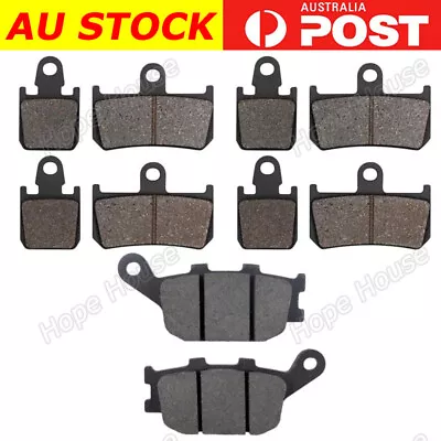 Front Rear Brake Pads For Yamaha YZF-R1 YZF R1 6 Piston Radial Caliper 2007-2008 • $39.95