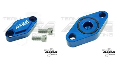 Yamaha YFZ 450 450R 450X  Parking Brake Blockoff Plate   Block Off   Blue • $11.80