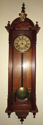 Antique Ansonia Capitol Weights Driven Timepiece Wall Clock 8-Day • $1200