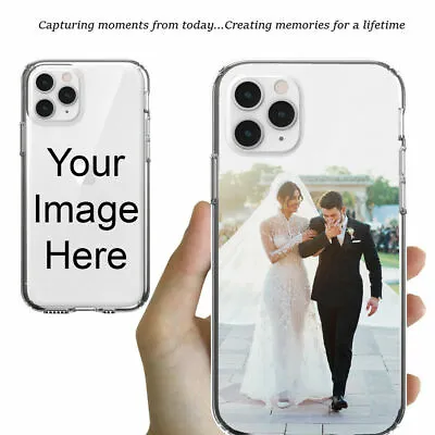 $16.95 • Buy Silicone Cover Case Custom Personalised Photo Image 7 8 X XR 11 12 13 14 S20 S22