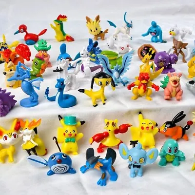 £7.49 • Buy 24 Pokemon Mini Figures  Size 2~3cm Picked At Random Kids Toys Action Figures