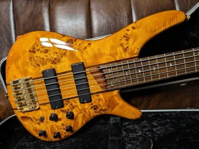 Limited Edition Ibanez 5 String Bass Sr805Am • $728.33